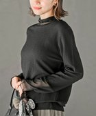 【アールピーエス/rps】のカットシャーリングメッシュ切替プルオーバー 人気、トレンドファッション・服の通販 founy(ファニー) ファッション Fashion レディースファッション Fashion for Women トップス・カットソー Cut & Sew Tops カジュアルプルオーバー・ニットトップス Pullovers & Knit Tops / Casual Pullovers カットソー Cut and Sewn Top シアー Sheer, See-Through シャーリング Shirring, Ruched シンプル Simple, Minimal ロング Long, Long-Length 切替 Switching, Contrast Panel thumbnail ブラック|ID: prp329100004796543 ipo3291000000034913466