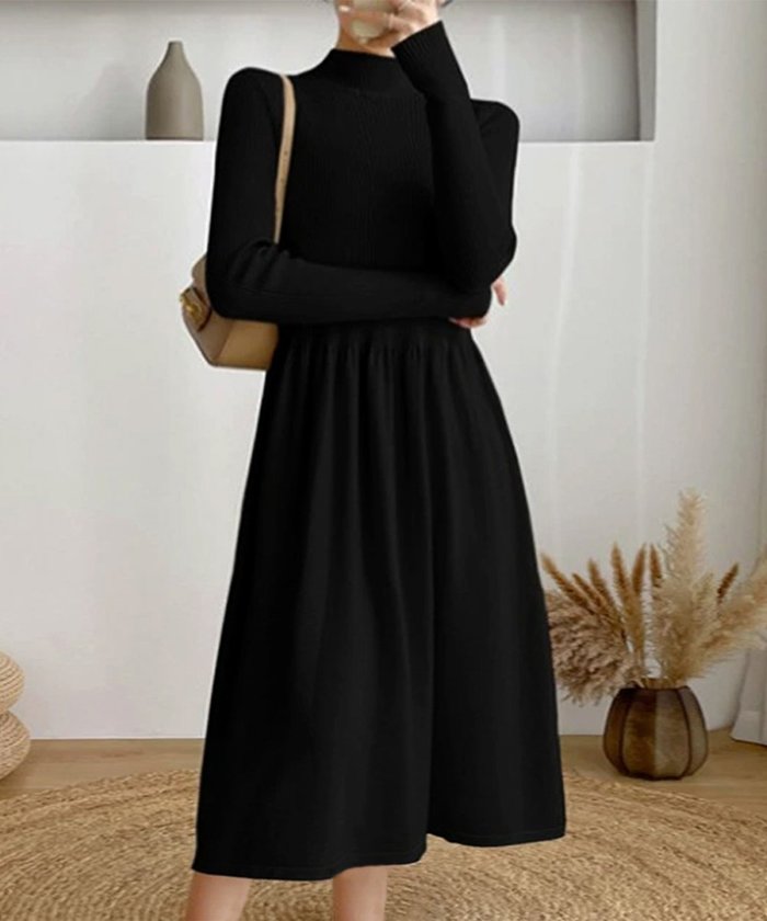 【ミニミニストア/miniministore】のミドル丈ニットワンピースハイネックワンピ インテリア・キッズ・メンズ・レディースファッション・服の通販 founy(ファニー) https://founy.com/ ファッション Fashion レディースファッション Fashion for Women ワンピース Dresses ニットワンピース Knit Dresses ショート Short, Short Length 長袖 Long Sleeve, Full Sleeve ハイネック High Neck, Mock Neck フィット Fit, Slim Fit ミドル Middle Length, Mid Height ロング Long, Long-Length 冬 Winter / This Winter A/W・秋冬 Autumn/Winter エレガント 上品 Elegant |ID: prp329100004796548 ipo3291000000034853445