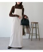 【ディスコート/Discoat】の杢ベロアキャミワンピース 人気、トレンドファッション・服の通販 founy(ファニー) ファッション Fashion レディースファッション Fashion for Women ワンピース Dresses キャミソールワンピース Camisole Dresses おすすめ Recommended / Our Picks アクセサリー Fashion Accessories インナー Innerwear シアー Sheer, See-Through スウェット / スエット Sweatshirt, Sweatwear タートル Turtleneck, Turtle Collar タートルネック Turtleneck, High Neck チェック Check, Plaid, Tartan ベロア Velour, Soft Velvet ラウンド Round, Round Neck エレガント 上品 Elegant A/W・秋冬 Autumn/Winter thumbnail エクリュ|ID: prp329100004796558 ipo3291000000034872315