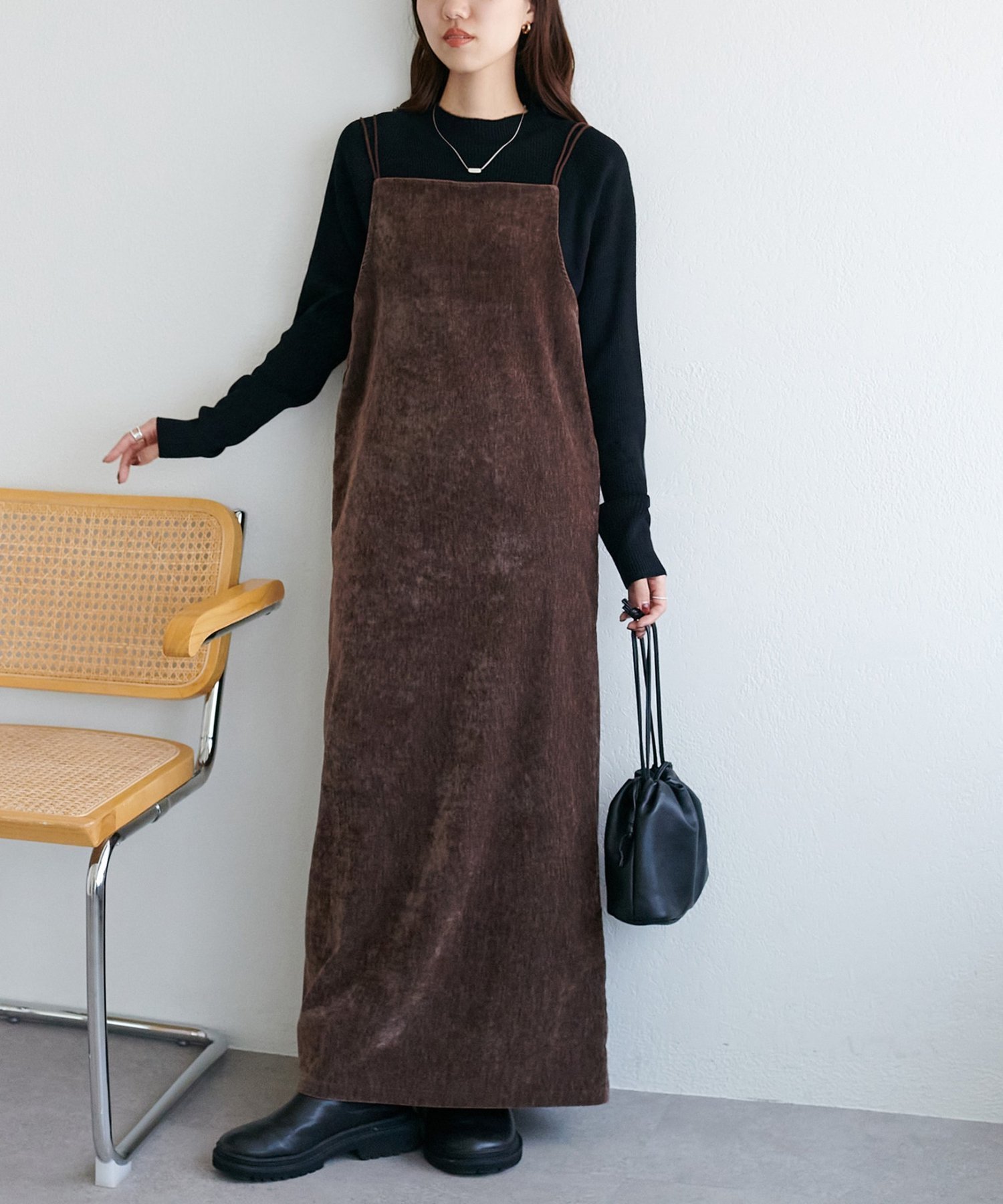 【ディスコート/Discoat】の杢ベロアキャミワンピース インテリア・キッズ・メンズ・レディースファッション・服の通販 founy(ファニー) ファッション Fashion レディースファッション Fashion for Women ワンピース Dresses キャミソールワンピース Camisole Dresses おすすめ Recommended / Our Picks アクセサリー Fashion Accessories インナー Innerwear シアー Sheer, See-Through スウェット / スエット Sweatshirt, Sweatwear タートル Turtleneck, Turtle Collar タートルネック Turtleneck, High Neck チェック Check, Plaid, Tartan ベロア Velour, Soft Velvet ラウンド Round, Round Neck エレガント 上品 Elegant A/W・秋冬 Autumn/Winter ブラウン|ID: prp329100004796558 ipo3291000000034872316