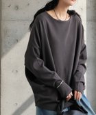 【アンティカ/antiqua】のantiqua アンティカ トップス 起毛 リブ 長袖 AY-00081 人気、トレンドファッション・服の通販 founy(ファニー) ファッション Fashion レディースファッション Fashion for Women トップス・カットソー Cut & Sew Tops セットアップ Set-Up, Coordinated Outfit 長袖 Long Sleeve, Full Sleeve バランス Balance, Style Balance パープル Purple, Violet 無地 Plain, Solid Color リラックス Relax, Relaxed Fit A/W・秋冬 Autumn/Winter thumbnail 53 ダークグレー/ボートネック|ID: prp329100004796564 ipo3291000000035140961