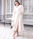 【ナイスクラップ/NICE CLAUP】の【サイズ展開あり】襟/袖ファーマルチリボンロングコート 人気、トレンドファッション・服の通販 founy(ファニー) ファッション Fashion レディースファッション Fashion for Women アウター Coat / Outerwear Collection コート・ロングコート・ピーコート Long Coats, Peacoats & More 2025年 2025 2025-2026秋冬・A/W Autumn/Winter 2025–26 AW25–26 冬 Winter / This Winter シューズ Shoes, Footwear スタンド Stand Collar, Upright Stand デニム Denim, Jeans Material ハイネック High Neck, Mock Neck フェイクファー Faux Fur, Imitation Fur マフラー Scarf, Muffler リボン Ribbon, Bow ロング Long, Long-Length thumbnail アイボリー|ID: prp329100004796565 ipo3291000000034800096
