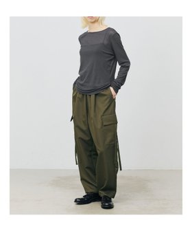 【マーコート/MARcourt】のMARMARMAR クルーネックシアープルオーバー 人気、トレンドファッション・服の通販 founy(ファニー) ファッション Fashion レディースファッション Fashion for Women トップス・カットソー Cut & Sew Tops カジュアルプルオーバー・ニットトップス Pullovers & Knit Tops / Casual Pullovers シアー Sheer, See-Through シンプル Simple, Minimal ポケット Pocket, Pocket Detail ロング Long, Long-Length 無地 Plain, Solid Color 長袖 Long Sleeve, Full Sleeve |ID:prp329100004796583