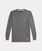 【ラルフローレン/RALPH LAUREN】のワッフルニット スリープ シャツ 人気、トレンドファッション・服の通販 founy(ファニー) ファッション Fashion レディースファッション Fashion for Women トップス・カットソー Cut & Sew Tops ニット Knit Tops & Sweaters シャツ・ブラウス・オフィスカジュアル Elegant Blouses & Button-Ups ワッフル Waffle, Waffle Knit 長袖 Long Sleeve, Full Sleeve thumbnail 020グレー|ID: prp329100004796587 ipo3291000000035076761