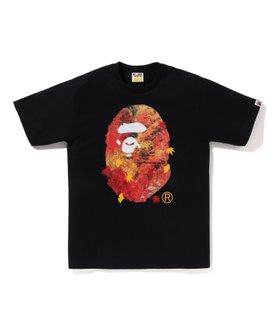 【ア ベイシング エイプ/A BATHING APE】のJAPAN AUTUMN PHOTO APE HEAD TEE 人気、トレンドファッション・服の通販 founy(ファニー) ファッション Fashion レディースファッション Fashion for Women インナー Innerwear グラフィック Graphic, Graphic Design ショート Short, Short Length スリーブ Sleeve, Long Sleeve / Short Sleeve プリント Print, Printed Pattern モチーフ Motif, Design Theme 秋 Autumn |ID:prp329100004796604