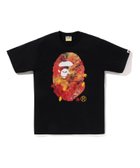 【ア ベイシング エイプ/A BATHING APE】のJAPAN AUTUMN PHOTO APE HEAD TEE 人気、トレンドファッション・服の通販 founy(ファニー) ファッション Fashion レディースファッション Fashion for Women インナー Innerwear グラフィック Graphic, Graphic Design ショート Short, Short Length スリーブ Sleeve, Long Sleeve / Short Sleeve プリント Print, Printed Pattern モチーフ Motif, Design Theme 秋 Autumn thumbnail BLACK|ID: prp329100004796604 ipo3291000000035181771