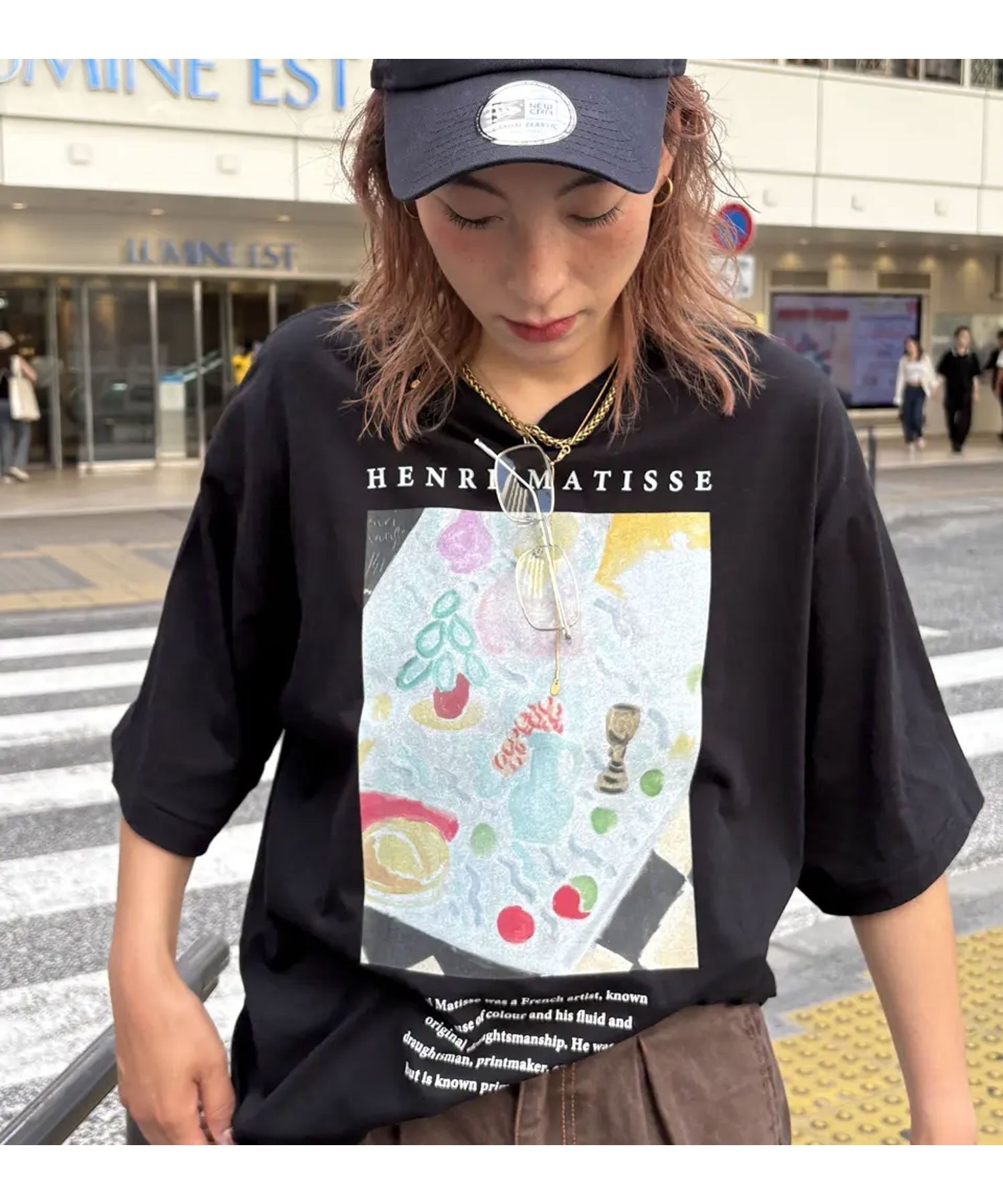 【ローズバッド/ROSE BUD】のCREOLME/GRAPHIC H/S TEE インテリア・キッズ・メンズ・レディースファッション・服の通販 founy(ファニー) ファッション Fashion レディースファッション Fashion for Women 人気 Popular, Best Seller プリント Print, Printed Pattern リラックス Relax, Relaxed Fit 夏 Summer BLACK|ID: prp329100004796627 ipo3291000000035100292