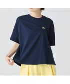【ラコステ/LACOSTE】のワニロゴプリーツオーバーサイズフィットTシャツ 人気、トレンドファッション・服の通販 founy(ファニー) ファッション Fashion レディースファッション Fashion for Women トップス・カットソー Cut & Sew Tops シャツ・ブラウス・オフィスカジュアル Elegant Blouses & Button-Ups ロングTシャツ・Tシャツ Longline T-Shirts & Tees ショート Short, Short Length シンプル Simple, Minimal トレンド Trend, Trending Now フェミニン Feminine, Girly プリーツ Pleats, Pleated ミニスカート Mini Skirt, Short Skirt ランダム Random, Irregular thumbnail ネイビー|ID: prp329100004796637 ipo3291000000034984026