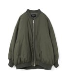 【マーコート/MARcourt】のmizuiro ind ワイドジップダウンブルゾン 人気、トレンドファッション・服の通販 founy(ファニー) ファッション Fashion レディースファッション Fashion for Women アウター Coat / Outerwear Collection ブルゾンジャケット・スポーティアウター Blouson Jackets ビッグ Big, Oversized ポケット Pocket, Pocket Detail ワイド Wide, Wide Fit 人気 Popular, Best Seller 今季 This Season, Current Season 再入荷 Restock / Back in Stock 無地 Plain, Solid Color 長袖 Long Sleeve, Full Sleeve thumbnail カーキ|ID: prp329100004796665 ipo3291000000035120300