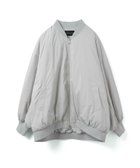 【マーコート/MARcourt】のmizuiro ind ワイドジップダウンブルゾン 人気、トレンドファッション・服の通販 founy(ファニー) ファッション Fashion レディースファッション Fashion for Women アウター Coat / Outerwear Collection ブルゾンジャケット・スポーティアウター Blouson Jackets ビッグ Big, Oversized ポケット Pocket, Pocket Detail ワイド Wide, Wide Fit 人気 Popular, Best Seller 今季 This Season, Current Season 再入荷 Restock / Back in Stock 無地 Plain, Solid Color 長袖 Long Sleeve, Full Sleeve thumbnail ライトグレー|ID: prp329100004796665 ipo3291000000035120301