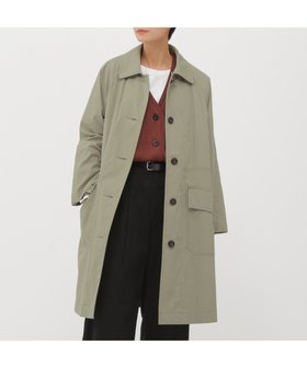 【マーガレットハウエル/MARGARET HOWELL】のWORN COTTON NYLON COAT 人気、トレンドファッション・服の通販 founy(ファニー) ファッション Fashion レディースファッション Fashion for Women アウター Coat / Outerwear Collection コート・ロングコート・ピーコート Long Coats, Peacoats & More フラップ Flap, Flap Pocket ポケット Pocket, Pocket Detail ワーク Workwear, Utility Style |ID:prp329100004796671