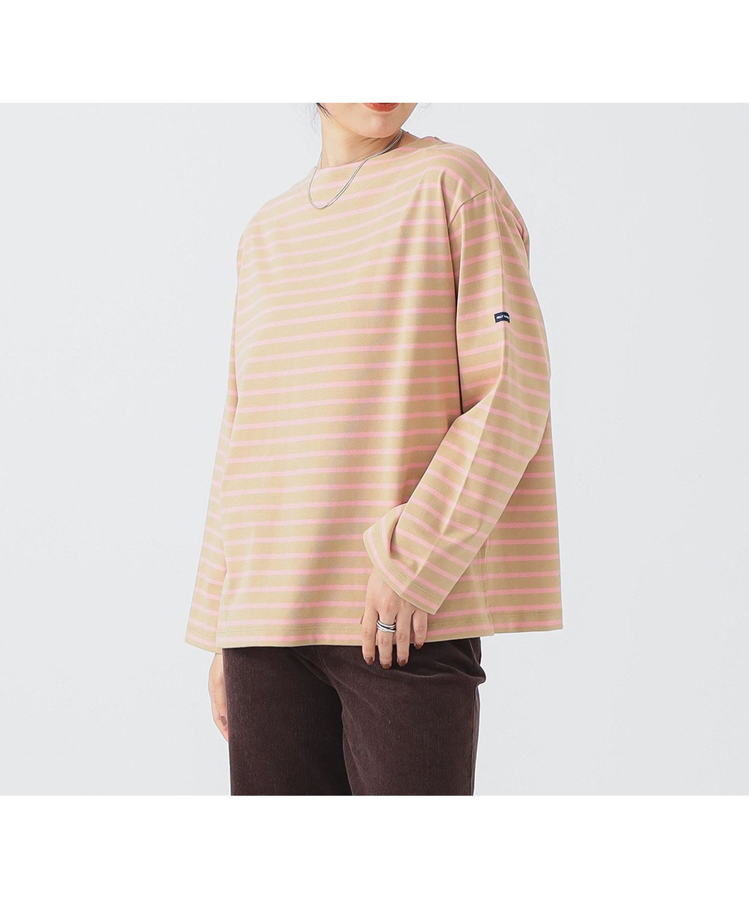 【ビーミングライフストアバイビームス/B:MING LIFE STORE by BEAMS】のHELLY HANSEN / ロングスリーブ ナーバル ボーダー Tシャツ HMW32550 インテリア・キッズ・メンズ・レディースファッション・服の通販 founy(ファニー) 　ファッション　Fashion　レディースファッション　Fashion for Women　トップス・カットソー　Cut & Sew Tops　シャツ・ブラウス・オフィスカジュアル　Elegant Blouses & Button-Ups　ロングTシャツ・Tシャツ　Longline T-Shirts & Tees　アンダー　Underwear Essentials　シンプル　Simple, Minimal　スリット　Slit, Slit Detail　スリーブ　Sleeve, Long Sleeve / Short Sleeve　定番　Standard, Basic Item　バスク　Basque, Basque Style　ベーシック　Basic, Essential　ボーダー　Border, Stripe　ロング　Long, Long-Length　再入荷　Restock / Back in Stock　おすすめ　Recommended / Our Picks　ラグーンピンク|ID: prp329100004796675 ipo3291000000035075939