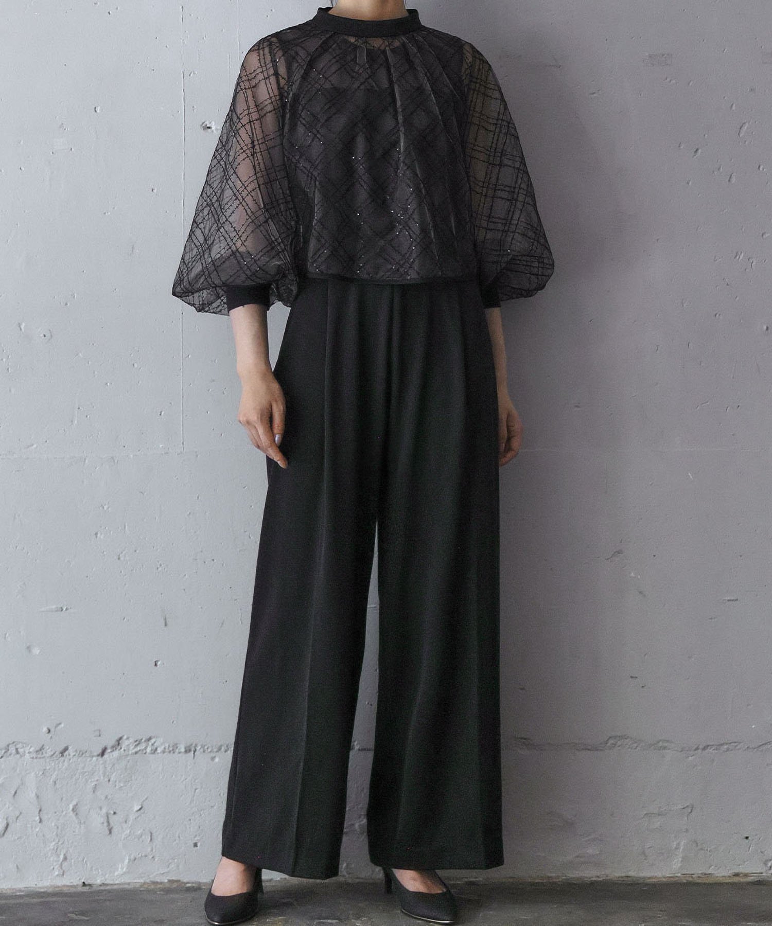 【ガール/GIRL】のチュール刺繍 パンツドレス セットドレス 結婚式 パーティードレス オケージョン インテリア・キッズ・メンズ・レディースファッション・服の通販 founy(ファニー) 　ファッション　Fashion　レディースファッション　Fashion for Women　パンツ　Pants & Trousers　エレガント 上品　Elegant　オケージョン　Occasion Wear　オーガンジー　Organza Fabric　カフス　Cuff Design　ジャケット　Jacket, Outerwear　ストレッチ　Stretch, Stretchy Fabric　ストレート　Straight, Straight Cut　スパンコール　Sequins, Sequin Embellishment　スリーブ　Sleeve, Long Sleeve / Short Sleeve　センター　Center, Center Line　チェック　Check, Plaid, Tartan　チュール　Tulip, Tulip Motif　ツイル　Twist, Twisted Detail　ドレス　Dress, One-Piece　パイピング　Piping, Trim Design　フェミニン　Feminine, Girly　無地　Plain, Solid Color　ヨーク　Yoke, Yoke Design　ワイド　Wide, Wide Fit　結婚式　Wedding　二次会　After Party　BK|ID: prp329100004796692 ipo3291000000034988218