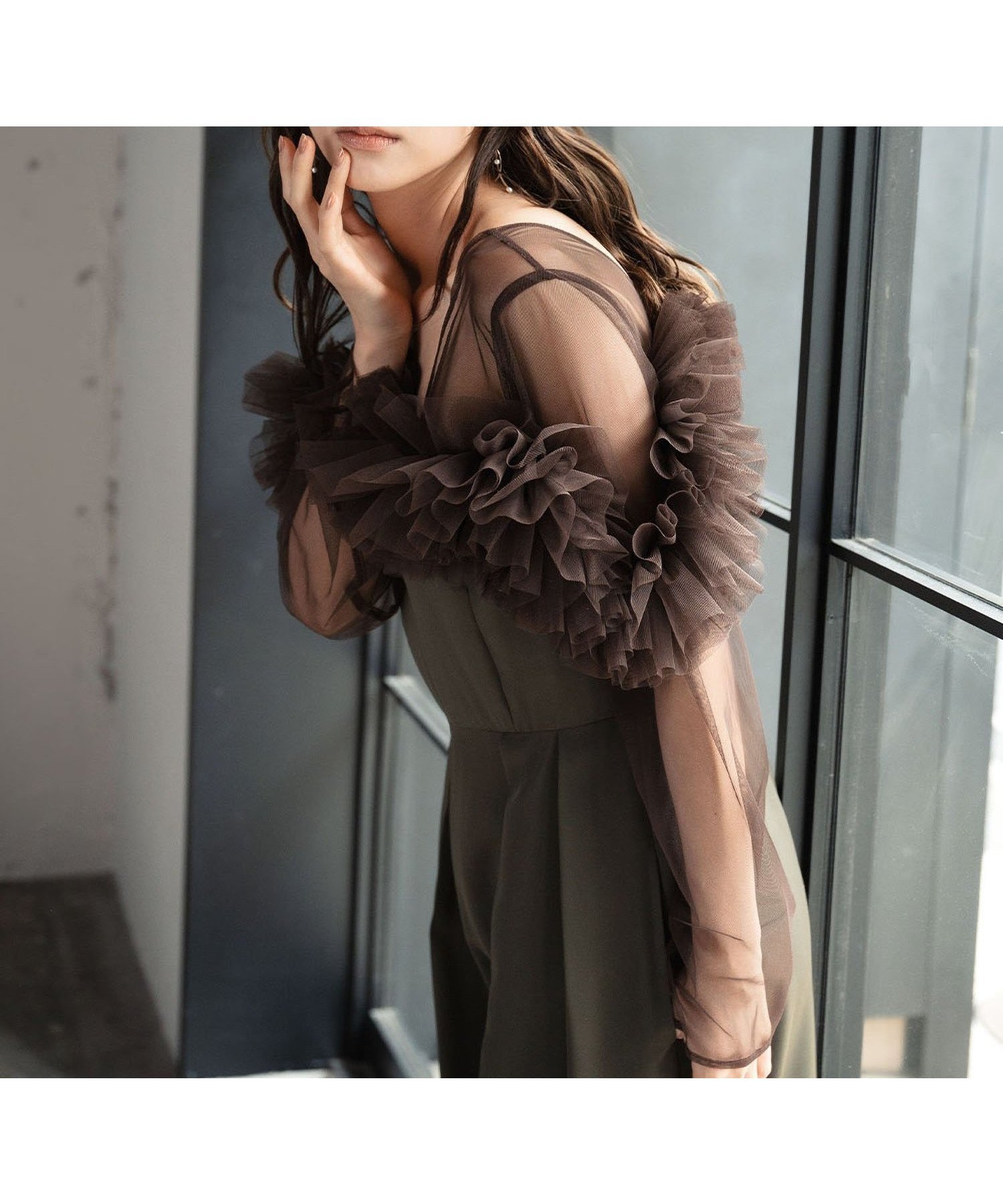 【ガール/GIRL】のマルチWAY チュールフリル パンツドレス 結婚式 パーティー オケージョン インテリア・キッズ・メンズ・レディースファッション・服の通販 founy(ファニー) 　ファッション　Fashion　レディースファッション　Fashion for Women　パンツ　Pants & Trousers　エレガント 上品　Elegant　オケージョン　Occasion Wear　シアー　Sheer, See-Through　スクエア　Square, Square Shape　ストレッチ　Stretch, Stretchy Fabric　チュール　Tulip, Tulip Motif　ツイル　Twist, Twisted Detail　デコルテ　Décolleté, Neckline　ドッキング　Docking, Mixed Material　ドレス　Dress, One-Piece　ヨーク　Yoke, Yoke Design　ロング　Long, Long-Length　ワイド　Wide, Wide Fit　再入荷　Restock / Back in Stock　おすすめ　Recommended / Our Picks　結婚式　Wedding　披露宴　Wedding Reception　二次会　After Party　KH|ID: prp329100004796695 ipo3291000000035123760