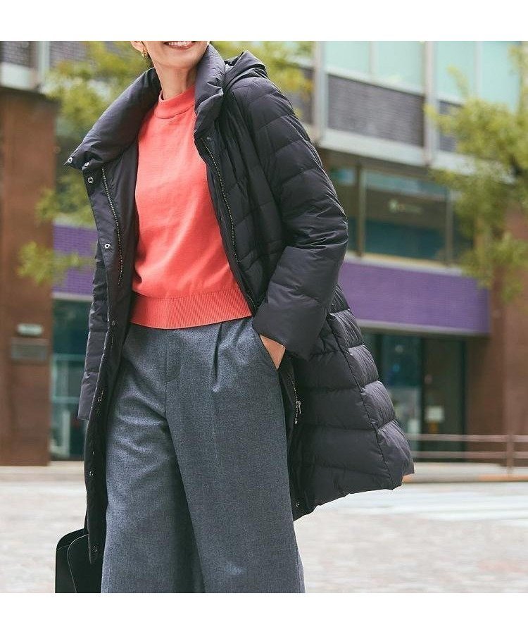 【リフレクト/Reflect】の【定番人気/ウエスト調整可】フーデッドロングダウンコート インテリア・キッズ・メンズ・レディースファッション・服の通販 founy(ファニー) 　ファッション　Fashion　レディースファッション　Fashion for Women　アウター　Coat / Outerwear Collection　コート・ロングコート・ピーコート　Long Coats, Peacoats & More　ダウンジャケット・軽量ダウン　Warm & Lightweight Down Jackets　スマート　Smart, Elegant　ダウン　Down, Puffer　ポケット　Pocket, Pocket Detail　エレガント 上品　Elegant　人気　Popular, Best Seller　定番　Standard, Basic Item　ブラック|ID: prp329100004796712 ipo3291000000035170294