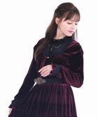 【アクシーズファム/axes femme】のブロッキングベロアプルオーバー 人気、トレンドファッション・服の通販 founy(ファニー) ファッション Fashion レディースファッション Fashion for Women トップス・カットソー Cut & Sew Tops カジュアルプルオーバー・ニットトップス Pullovers & Knit Tops / Casual Pullovers ベロアトップス Velour Tops / Velvet-Look Items ギャザー Gathered, Ruffled クラシカル Classical, Vintage-Inspired シアー Sheer, See-Through シフォン Chiffon, Lightweight Fabric セットアップ Set-Up, Coordinated Outfit チェーン Chain, Chain Strap ネックレス Necklace, Pendant Necklace バランス Balance, Style Balance フェミニン Feminine, Girly ブロッキング Color Blocking, Panel Design ベロア Velour, Soft Velvet ヨーク Yoke, Yoke Design リボン Ribbon, Bow レース Lace, Lace Fabric A/W・秋冬 Autumn/Winter thumbnail ワイン|ID: prp329100004796719 ipo3291000000034934241