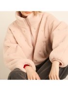 【ファーファー/FURFUR】のフラワービーズ刺繍ボアブルゾン 人気、トレンドファッション・服の通販 founy(ファニー) ファッション Fashion レディースファッション Fashion for Women アウター Coat / Outerwear Collection ブルゾンジャケット・スポーティアウター Blouson Jackets スタンド Stand Collar, Upright Stand スパンコール Sequins, Sequin Embellishment スマート Smart, Elegant フラワー Flower, Floral ブルゾン Blouson, Bomber Jacket ワイド Wide, Wide Fit thumbnail PNK[066]|ID: prp329100004796751 ipo3291000000035096924