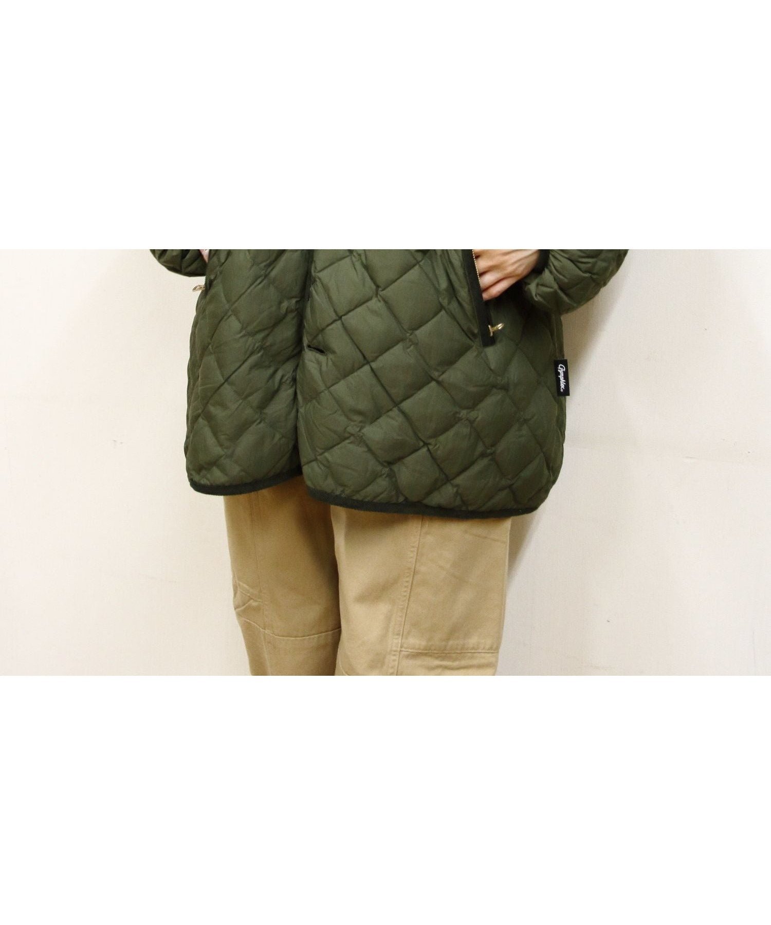 【ステップス/STEPS】のGYMPHLEX/QUILT DOWN PUFF SLEEVE MIDDLE COAT GY-A0717 NYM インテリア・キッズ・メンズ・レディースファッション・服の通販 founy(ファニー) 　ファッション　Fashion　レディースファッション　Fashion for Women　アウター　Coat / Outerwear Collection　コート・ロングコート・ピーコート　Long Coats, Peacoats & More　キルティング　Quilted, Quilting　スウェット / スエット　Sweatshirt, Sweatwear　トレンド　Trend, Trending Now　ベーシック　Basic, Essential　リラックス　Relax, Relaxed Fit　ビジネス 仕事 通勤　Business / Work / Commuting　OLIVE|ID: prp329100004796761 ipo3291000000035141398