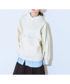 【ジーナシス/JEANASiS】の12G Wジャガードニットフーディ オフホワイト|ID: prp329100004796764 ipo3291000000034802499