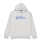 【ニューバランス/new balance】のレガシースクリプト フーディースウェット AGアスレチックグレー|ID: prp329100004796769 ipo3291000000034802545