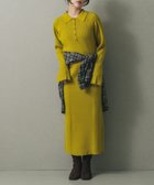 【センスオブプレイス/SENSE OF PLACE by URBAN RESEARCH】のエリツキリブニットワンピース 人気、トレンドファッション・服の通販 founy(ファニー) ファッション Fashion レディースファッション Fashion for Women ワンピース Dresses ニットワンピース Knit Dresses 2025年 2025 2025-2026秋冬・A/W Autumn/Winter 2025–26 AW25–26 冬 Winter / This Winter リラックス Relax, Relaxed Fit エレガント 上品 Elegant A/W・秋冬 Autumn/Winter thumbnail YELLOW|ID: prp329100004796774 ipo3291000000034802582