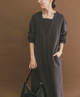 【アイテムズアーバンリサーチ/ITEMS URBAN RESEARCH】のスウェットロングスリーブワンピース 人気、トレンドファッション・服の通販 founy(ファニー) ファッション Fashion レディースファッション Fashion for Women ワンピース Dresses 2025年 2025 2025-2026秋冬・A/W Autumn/Winter 2025–26 AW25–26 冬 Winter / This Winter リラックス Relax, Relaxed Fit ロング Long, Long-Length エレガント 上品 Elegant A/W・秋冬 Autumn/Winter |ID:prp329100004796777