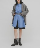 【ケービーエフ/KBF / URBAN RESEARCH】のWIDEフレアミニシャツワンピース LILAC|ID: prp329100004796781 ipo3291000000034802621