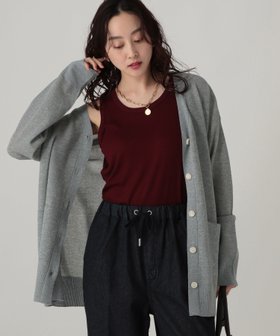 【エルーラ/Elura】のプレーンリブタンク/598154 人気、トレンドファッション・服の通販 founy(ファニー) ファッション Fashion レディースファッション Fashion for Women なめらか Smooth, Silky Texture インナー Innerwear カーディガン Cardigan, Knitwear ショルダー Shoulder, Shoulder Strap シンプル Simple, Minimal ジャケット Jacket, Outerwear タンク Tank Top, Sleeveless Top フィット Fit, Slim Fit エレガント 上品 Elegant 夏 Summer 秋 Autumn |ID:prp329100004796793