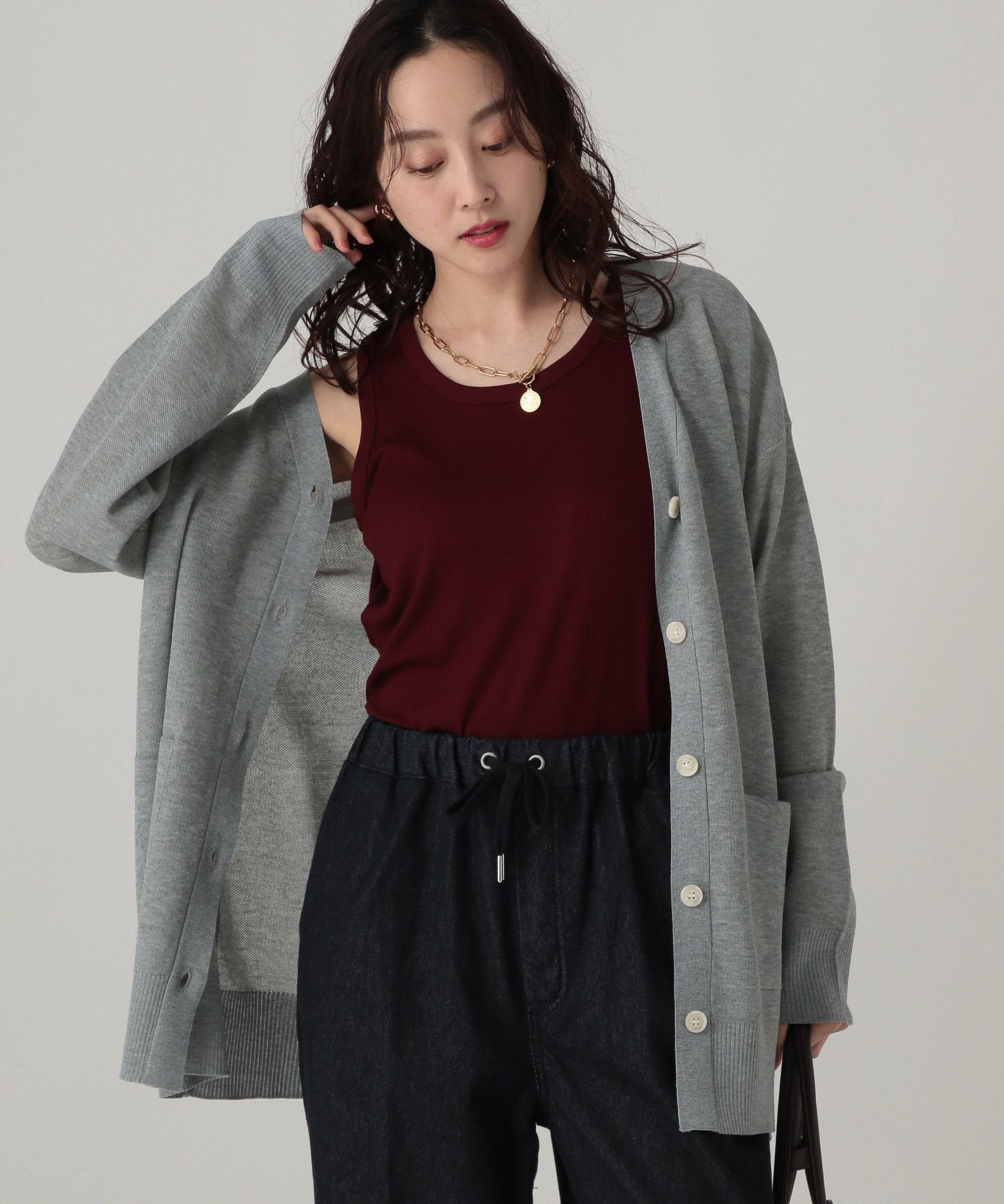 【エルーラ/Elura】のプレーンリブタンク/598154 人気、トレンドファッション・服の通販 founy(ファニー) 　ファッション　Fashion　レディースファッション　Fashion for Women　なめらか　Smooth, Silky Texture　インナー　Innerwear　カーディガン　Cardigan, Knitwear　ショルダー　Shoulder, Shoulder Strap　シンプル　Simple, Minimal　ジャケット　Jacket, Outerwear　タンク　Tank Top, Sleeveless Top　フィット　Fit, Slim Fit　エレガント 上品　Elegant　夏　Summer　秋　Autumn　 other-1|ID: prp329100004796793 ipo3291000000035118162