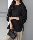 【アンドミー/andme】のクルーネック ロング 長袖 Tシャツ ブラック|ID: prp329100004796796 ipo3291000000034802778