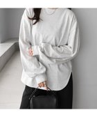 【アンドミー/andme】のクルーネック ロング 長袖 Tシャツ 杢オートミール|ID: prp329100004796796 ipo3291000000034802784