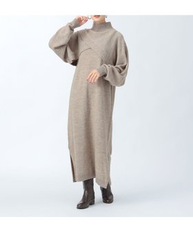 【ビームス ハート/BEAMS HEART】のレイヤード ニット ワンピース(セットアイテム) 25AW 人気、トレンドファッション・服の通販 founy(ファニー) ファッション Fashion レディースファッション Fashion for Women ワンピース Dresses ニットワンピース Knit Dresses アクリル Acrylic Material インナー Innerwear カットソー Cut and Sewn Top ショート Short, Short Length シンプル Simple, Minimal セットアップ Set-Up, Coordinated Outfit タートルネック Turtleneck, High Neck ノースリーブ Sleeveless, No-Sleeve 長袖 Long Sleeve, Full Sleeve フロント Front, Front Design ロング Long, Long-Length 2025年 2025 2025-2026秋冬・A/W Autumn/Winter 2025–26 AW25–26 |ID:prp329100004796801