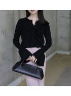 【アニュアンス/anuans】のカスケードフリルニットトップス 人気、トレンドファッション・服の通販 founy(ファニー) ファッション Fashion レディースファッション Fashion for Women トップス・カットソー Cut & Sew Tops ニット Knit Tops & Sweaters シンプル Simple, Minimal デコルテ Décolleté, Neckline フリル Frill, Ruffle ラグジュアリー Luxury, Elegant レース Lace, Lace Fabric エレガント 上品 Elegant thumbnail BLACK|ID: prp329100004796807 ipo3291000000034802873