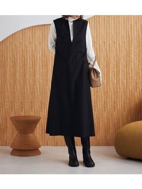 【ミラオーウェン/Mila Owen】の【セットアイテム】リブニットセットレイヤードワンピース 人気、トレンドファッション・服の通販 founy(ファニー) ファッション Fashion レディースファッション Fashion for Women ワンピース Dresses インナー Innerwear エレガント 上品 Elegant 今季 This Season, Current Season シンプル Simple, Minimal ジャンスカ Jumper Skirt, Pinafore Dress ストレッチ Stretch, Stretchy Fabric スマート Smart, Elegant スリット Slit, Slit Detail フロント Front, Front Design モノトーン Monotone, Black and White リブニット Rib Knit, Ribbed Knit ホリデーシーズン Holiday Season |ID:prp329100004796819