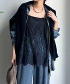 【ドゥドゥ/DouDou】の【新色追加】スカラレースキャミ 人気、トレンドファッション・服の通販 founy(ファニー) ファッション Fashion レディースファッション Fashion for Women トップス・カットソー Cut & Sew Tops キャミソール&ノースリーブ Camisoles & Sleeveless Tops キャミソール Camisole, Spaghetti Strap Top スマート Smart, Elegant レース Lace, Lace Fabric A/W・秋冬 Autumn/Winter 冬 Winter / This Winter 再入荷 Restock / Back in Stock エレガント 上品 Elegant 2025年 2025 2025-2026秋冬・A/W Autumn/Winter 2025–26 AW25–26 thumbnail ネイビー|ID: prp329100004796829 ipo3291000000036269250