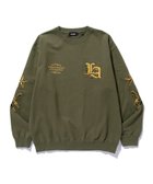 【エクストララージ/XLARGE】のVARSITY CREWNECK SWEATSHIRT 人気、トレンドファッション・服の通販 founy(ファニー) ファッション Fashion レディースファッション Fashion for Women トップス・カットソー Cut & Sew Tops シャツ・ブラウス・オフィスカジュアル Elegant Blouses & Button-Ups レディースパーカー・カジュアルフーディー Casual Hoodies & Sweatshirts ロングTシャツ・Tシャツ Longline T-Shirts & Tees スウェット・クルーネックトップス Sweatshirts & Crewnecks / Relaxed Fit Sweat Tops スウェット / スエット Sweatshirt, Sweatwear ベーシック Basic, Essential ミリタリー Military, Army Style ロング Long, Long-Length thumbnail OLIVE|ID: prp329100004796868 ipo3291000000034905279