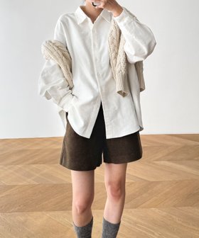 【キャナルジーン/CANAL JEAN】のEl mar コットンネルシャツ 人気、トレンドファッション・服の通販 founy(ファニー) ファッション Fashion レディースファッション Fashion for Women トップス・カットソー Cut & Sew Tops シャツ・ブラウス・オフィスカジュアル Elegant Blouses & Button-Ups おすすめ Recommended / Our Picks インナー Innerwear スウェット / スエット Sweatshirt, Sweatwear A/W・秋冬 Autumn/Winter |ID:prp329100004796884