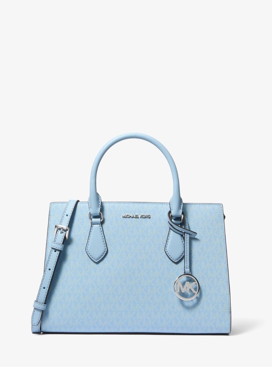 【マイケルコース/MICHAEL KORS】のSHEILA サッチェル ミディアム - MKシグネチャー マイケルコース インテリア・キッズ・メンズ・レディースファッション・服の通販 founy(ファニー) ファッション Fashion レディースファッション Fashion for Women コレクション Collection, Seasonal Line ラグジュアリー Luxury, Elegant BLUE|ID: prp329100004796891 ipo3291000000034803515