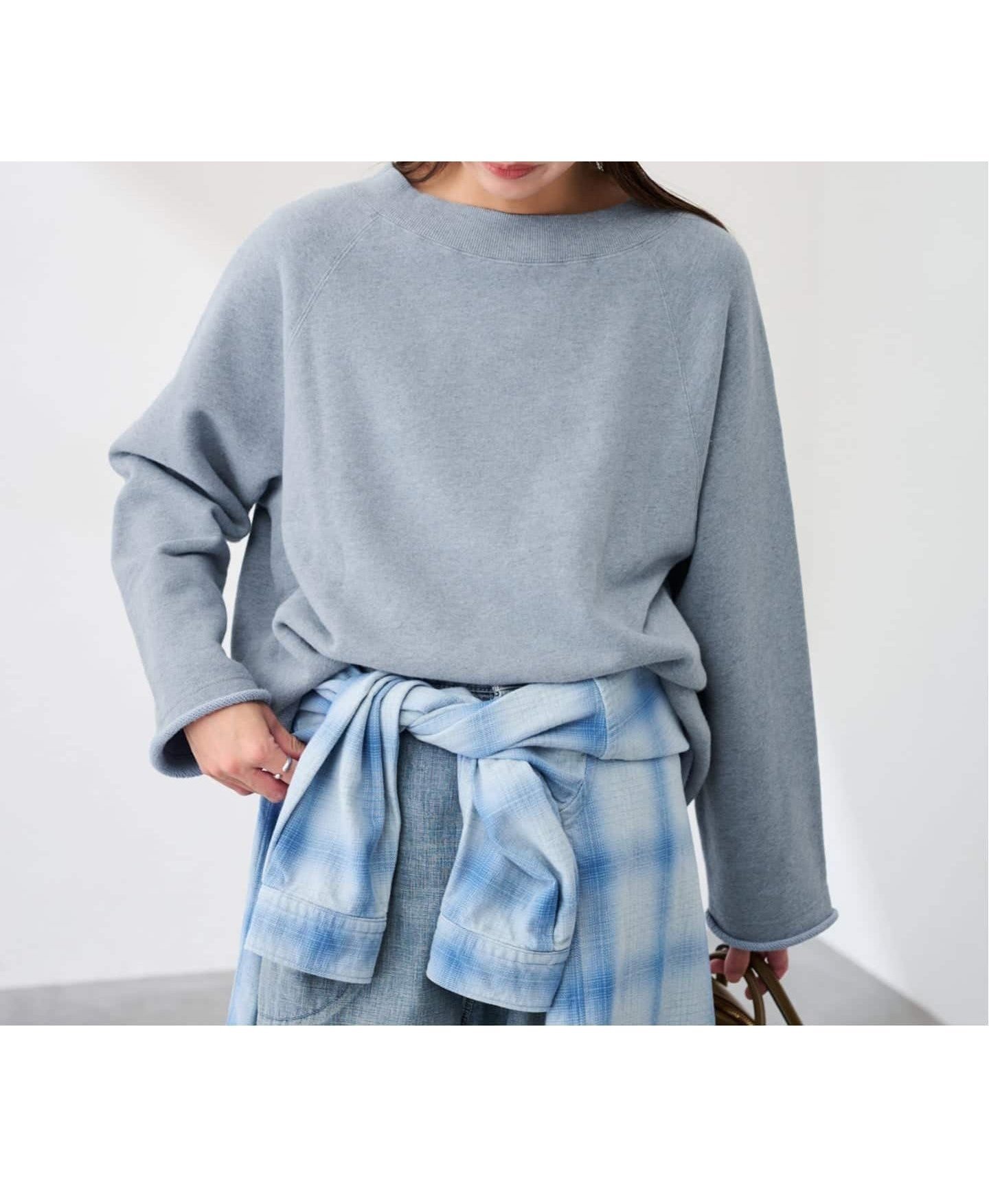 【フレームワーク/FRAMeWORK】のオーバーダイ裏毛カットオフプルオーバー インテリア・キッズ・メンズ・レディースファッション・服の通販 founy(ファニー) 　ファッション　Fashion　レディースファッション　Fashion for Women　トップス・カットソー　Cut & Sew Tops　カジュアルプルオーバー・ニットトップス　Pullovers & Knit Tops / Casual Pullovers　おすすめ　Recommended / Our Picks　カットオフ　Cut-Off Design　リラックス　Relax, Relaxed Fit　ブルー A|ID: prp329100004796909 ipo3291000000035188862