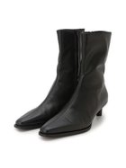 【ミラオーウェン/Mila Owen】のキトゥンヒールショートブーツ BLK[009]|ID: prp329100004796919 ipo3291000000034803739