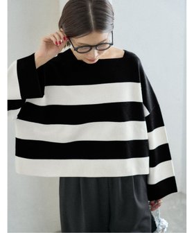 【イエナ/IENA】のスーパーファインスムースプルオーバー 人気、トレンドファッション・服の通販 founy(ファニー) ファッション Fashion レディースファッション Fashion for Women トップス・カットソー Cut & Sew Tops カジュアルプルオーバー・ニットトップス Pullovers & Knit Tops / Casual Pullovers 2025年 2025 2025-2026秋冬・A/W Autumn/Winter 2025–26 AW25–26 バランス Balance, Style Balance ボーダー Border, Stripe 定番 Standard, Basic Item |ID:prp329100004796954