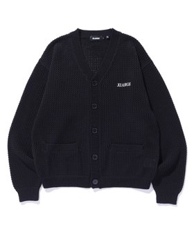 【エクストララージ/XLARGE】のXLARGE/WAFFLE KNIT CARDIGAN 人気、トレンドファッション・服の通販 founy(ファニー) ファッション Fashion レディースファッション Fashion for Women トップス・カットソー Cut & Sew Tops ニット Knit Tops & Sweaters カーディガン・羽織り Layered Style Cardigans シンプル Simple, Minimal フロント Front, Front Design ベーシック Basic, Essential |ID:prp329100004796956