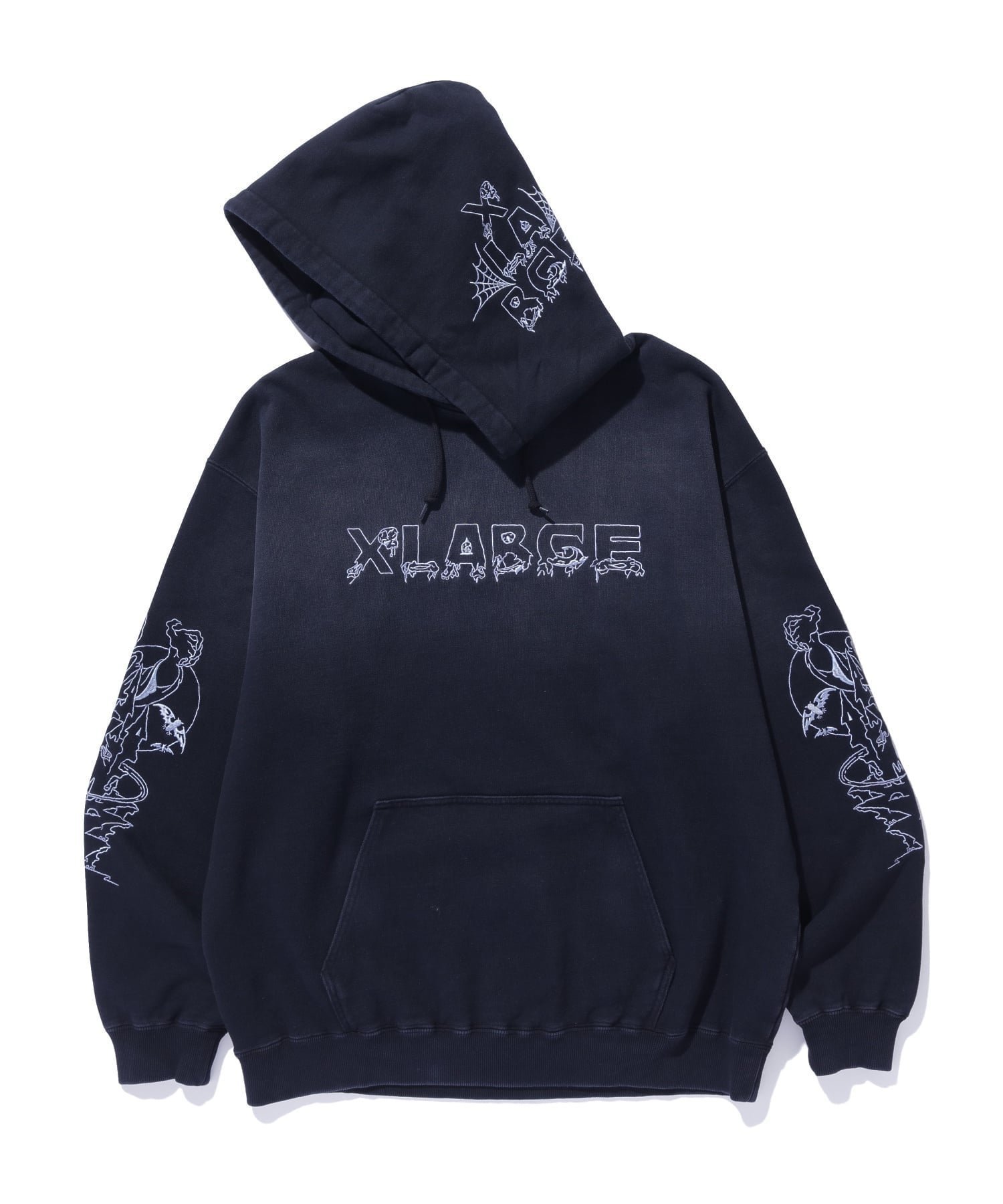 【エクストララージ/XLARGE】のCREEPY MANSION HOODED SWEATSHIRT 人気、トレンドファッション・服の通販 founy(ファニー) ファッション Fashion レディースファッション Fashion for Women トップス・カットソー Cut & Sew Tops シャツ・ブラウス・オフィスカジュアル Elegant Blouses & Button-Ups レディースパーカー・カジュアルフーディー Casual Hoodies & Sweatshirts ロングTシャツ・Tシャツ Longline T-Shirts & Tees スウェット・クルーネックトップス Sweatshirts & Crewnecks / Relaxed Fit Sweat Tops パーカー Hoodie, Parka フロント Front, Front Design ベーシック Basic, Essential other-1|ID: prp329100004796976 ipo3291000000034804066