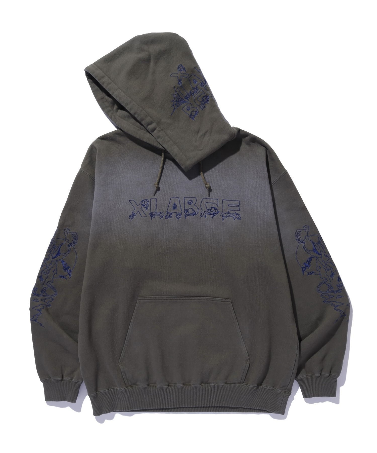 【エクストララージ/XLARGE】のCREEPY MANSION HOODED SWEATSHIRT インテリア・キッズ・メンズ・レディースファッション・服の通販 founy(ファニー) ファッション Fashion レディースファッション Fashion for Women トップス・カットソー Cut & Sew Tops シャツ・ブラウス・オフィスカジュアル Elegant Blouses & Button-Ups レディースパーカー・カジュアルフーディー Casual Hoodies & Sweatshirts ロングTシャツ・Tシャツ Longline T-Shirts & Tees スウェット・クルーネックトップス Sweatshirts & Crewnecks / Relaxed Fit Sweat Tops パーカー Hoodie, Parka フロント Front, Front Design ベーシック Basic, Essential OLIVE|ID: prp329100004796976 ipo3291000000034804074