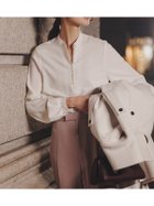 【アニュアンス/anuans】のパールトリムブラウス 人気、トレンドファッション・服の通販 founy(ファニー) ファッション Fashion レディースファッション Fashion for Women トップス・カットソー Cut & Sew Tops シャツ・ブラウス・オフィスカジュアル Elegant Blouses & Button-Ups パール Pearl, Pearl Accent フォルム Silhouette, Form thumbnail WHITE|ID: prp329100004796984 ipo3291000000034804109