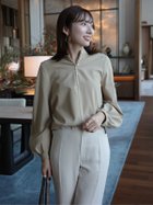 【アニュアンス/anuans】のパールトリムブラウス 人気、トレンドファッション・服の通販 founy(ファニー) ファッション Fashion レディースファッション Fashion for Women トップス・カットソー Cut & Sew Tops シャツ・ブラウス・オフィスカジュアル Elegant Blouses & Button-Ups パール Pearl, Pearl Accent フォルム Silhouette, Form thumbnail BEIGE|ID: prp329100004796984 ipo3291000000034804111