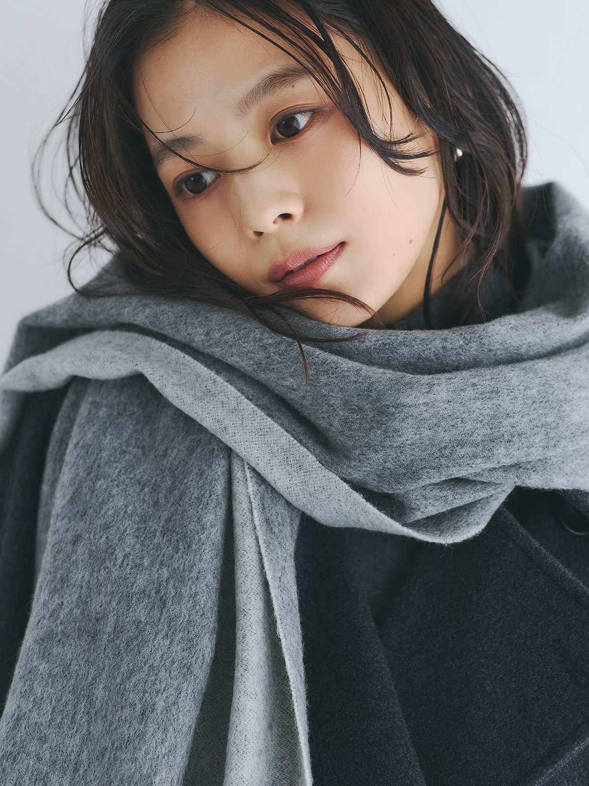 【アニュアンス/anuans】のダブルフェイスウールストール 人気、トレンドファッション・服の通販 founy(ファニー) ファッション Fashion レディースファッション Fashion for Women ストール Stole, Wrap ダブル Double, Double-Breasted フェイス Face, Facial Design リバーシブル Reversible, Two-Sided other-1|ID: prp329100004797002 ipo3291000000034912109