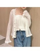 【リリーブラウン/Lily Brown】のレーストリムニットアンサンブル 人気、トレンドファッション・服の通販 founy(ファニー) ファッション Fashion レディースファッション Fashion for Women トップス・カットソー Cut & Sew Tops ニット Knit Tops & Sweaters アンサンブルニット Knit Ensembles & Twin Sets おすすめ Recommended / Our Picks アンサンブル Ensemble Set インナー Innerwear カーディガン Cardigan, Knitwear キャミソール Camisole, Spaghetti Strap Top スマート Smart, Elegant デニム Denim, Jeans Material フェミニン Feminine, Girly レース Lace, Lace Fabric 透かし Cut-Out, Lacework thumbnail WHT[001]|ID: prp329100004797003 ipo3291000000035098016