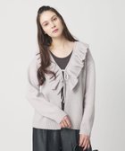 【ビューティ&ユース ユナイテッドアローズ/BEAUTY&YOUTH / UNITED ARROWS】のウールレーヨン ラッフルフリル ニットカーディガン 人気、トレンドファッション・服の通販 founy(ファニー) ファッション Fashion レディースファッション Fashion for Women トップス・カットソー Cut & Sew Tops ニット Knit Tops & Sweaters カーディガン・羽織り Layered Style Cardigans カーディガン Cardigan, Knitwear クラシック Classic, Timeless Style ショルダー Shoulder, Shoulder Strap ドロップ Drop Shoulder, Dropped Style フリル Frill, Ruffle フロント Front, Front Design マニッシュ Mannish, Boyish リボン Ribbon, Bow おすすめ Recommended / Our Picks thumbnail LILAC|ID: prp329100004797009 ipo3291000000034918201