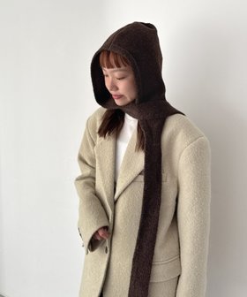 【キャナルジーン/CANAL JEAN】のEl mar ニットタイバラクラバ 人気、トレンドファッション・服の通販 founy(ファニー) ファッション Fashion レディースファッション Fashion for Women トップス・カットソー Cut & Sew Tops ニット Knit Tops & Sweaters スマート Smart, Elegant 防寒 Cold Protection, Winter-Ready おすすめ Recommended / Our Picks バラクラバ Balaclava |ID:prp329100004797028